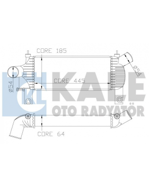 Nıssan Partfınder 2,5 Dcı 05>Intercoller Radyetoru 14461-EB360