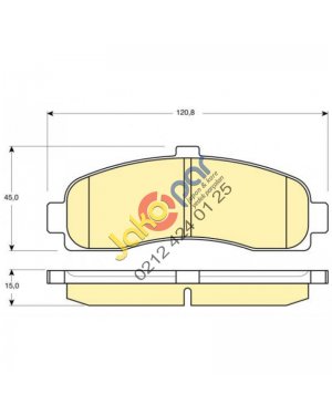 Nissan Micra K11 Ön Fren Balatası 1992-2002