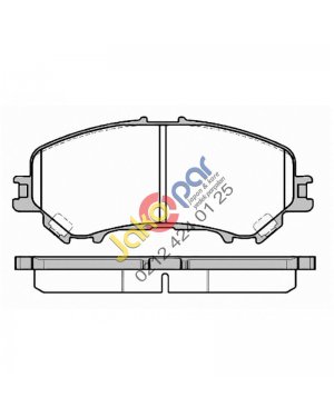 Nissan QASHQAI Ön Fren Balatası 1.5 dcı 2013-2016