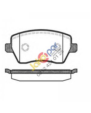 Nissan Micra K12 Ön Fren Balatası 2003-2010