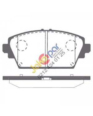 Nissan Primera P12 Ön Fren Balatası 2003-2010