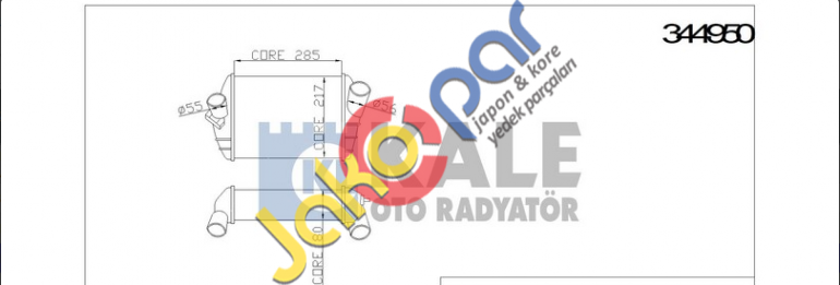 Blue Intercoller Radyatöru 28271-2a740  2012>