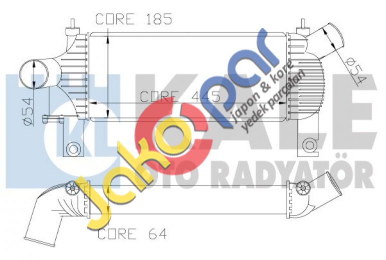 Nıssan Partfınder 2,5 Dcı 05>Intercoller Radyetoru 14461-EB360