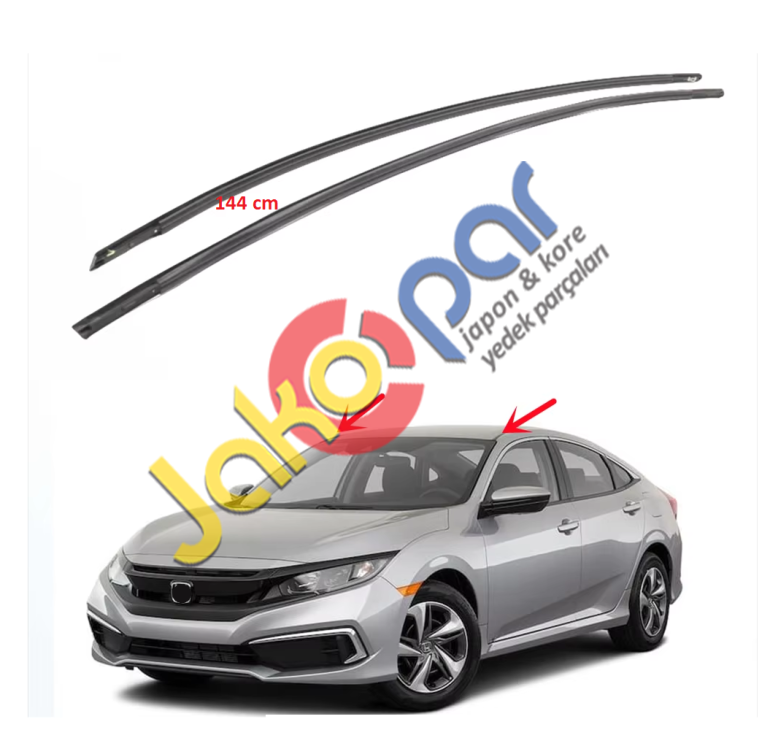 Honda Civic Fc5 Tavan Çıtası Bantı 2016-2021 FABRİKASYON SIFIR