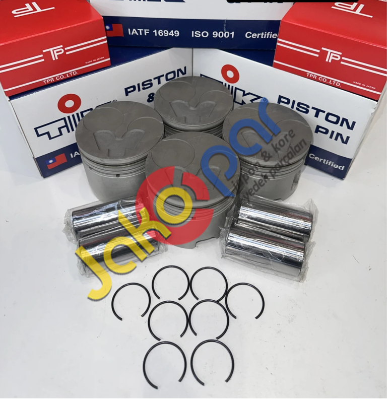 Piston+Segman Mitsubishi Pajero 2.6cc 1983-1992 Komple SIFIR FABRİKASYON 4G54