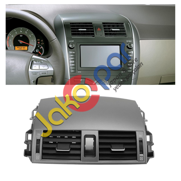 Toyota Corolla 2007-2013 Izgara Orta Havalandırma SIFIR Gri