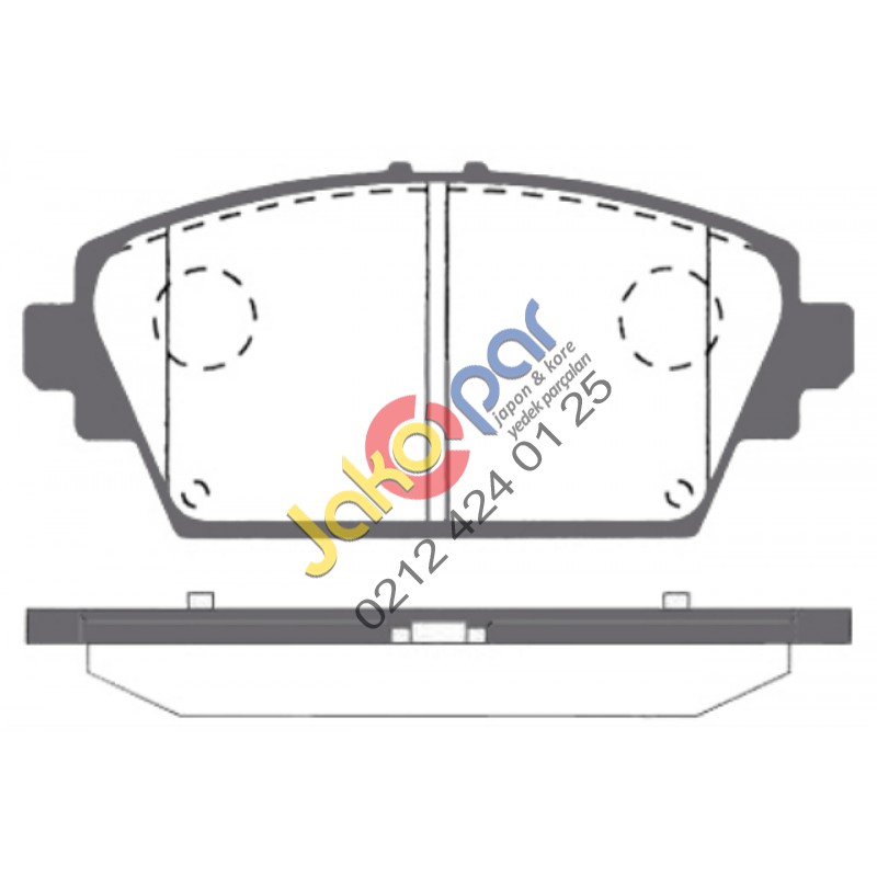 Nissan Primera P12 Ön Fren Balatası 2003-2010